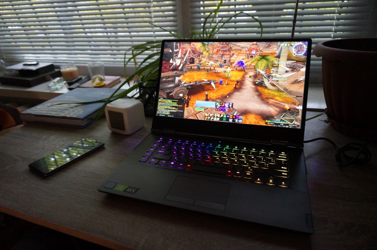 Огляд ігрового ноутбука Lenovo Legion Y740. Стильний велетень для геймерів