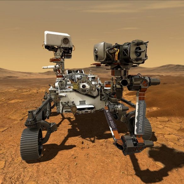 Марсоход Perseverance отправил на Землю аудиозапись своего перелета на Марс