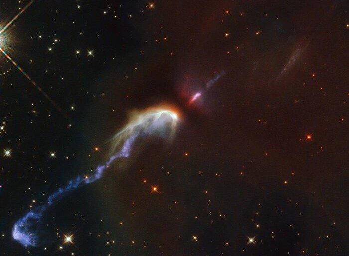 Телескоп Hubble сфотографировал уникальное космическое явление