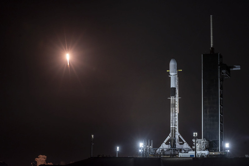 Spacex доставила на орбиту 18-ю партию спутников Starlink. Как это было