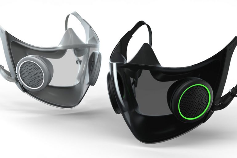 Razer представив розумну маску для захисту від COVID-19