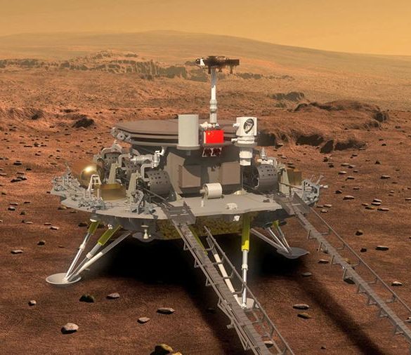 Китай в 2033 году отправит роботизированный экипаж на Марс для строительства своей базы