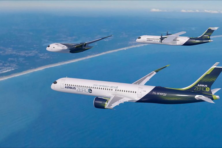 Airbus начал разрабатывать главный компонент водородного самолета