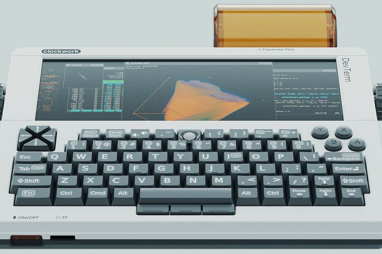 Компания ClockworkPi представила карманный ретро-компьютер для разработчиков