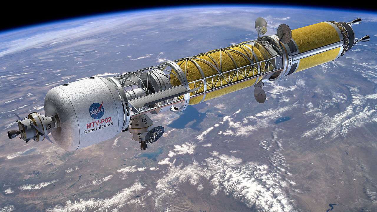 NASA почала розробку ядерного космічного двигуна