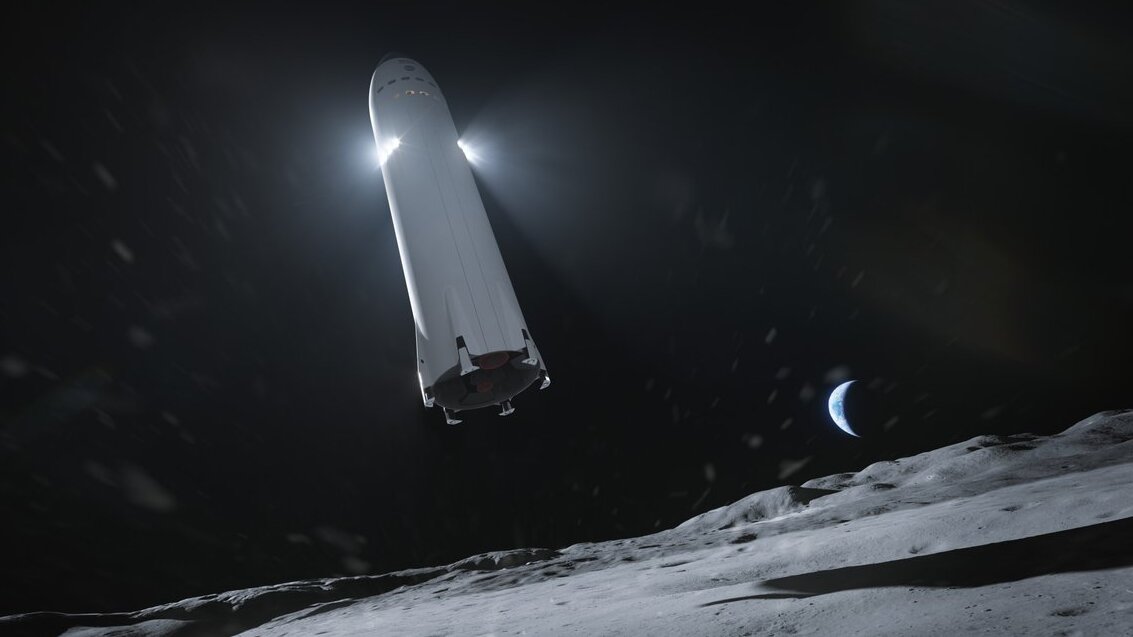 В США разблокировали контракт NASA и SpaceX по созданию модуля на Луне