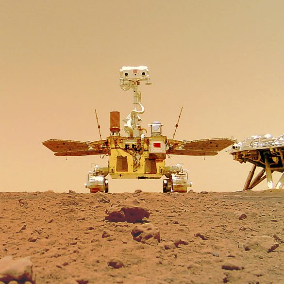 Что успел сделать китайский марсоход за 100 дней на Марсе