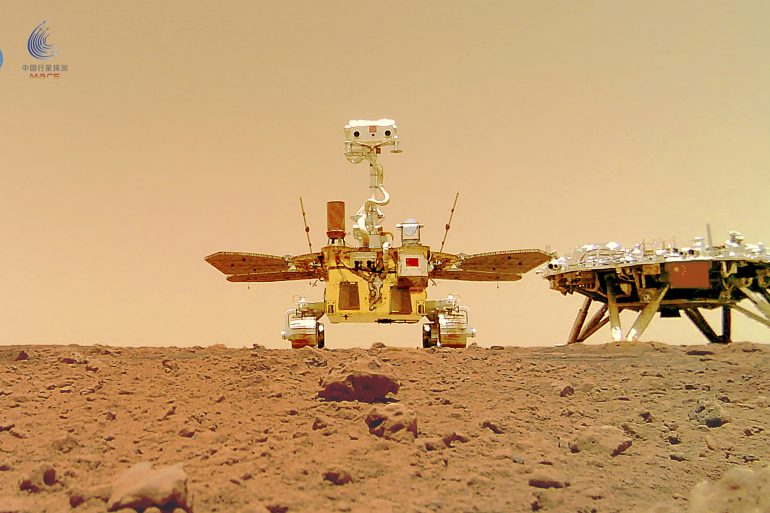 Что успел сделать китайский марсоход за 100 дней на Марсе