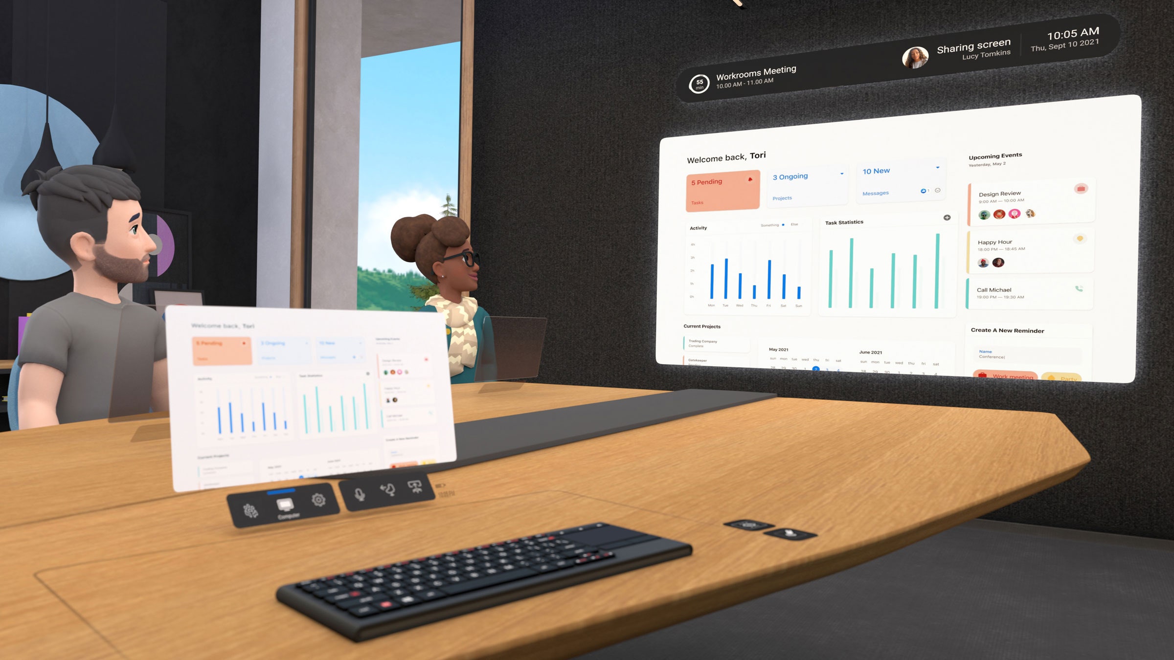 Facebook запустил сервис видеоконференций в виртуальной реальности - Horizon Workrooms