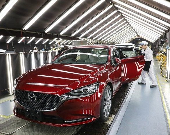 Mazda остановила работу заводов в Японии из-за сбоя поставок комплектующих из Китая