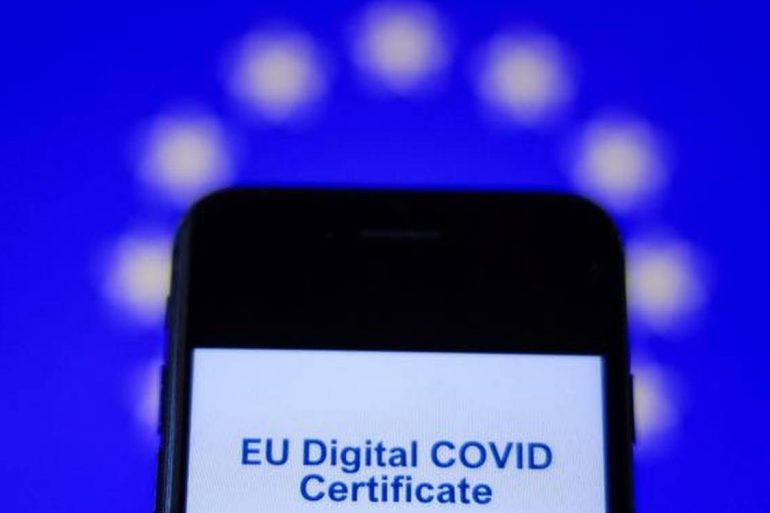 Украинские цифровые COVID-сертификаты прошли техническую проверку в ЕС