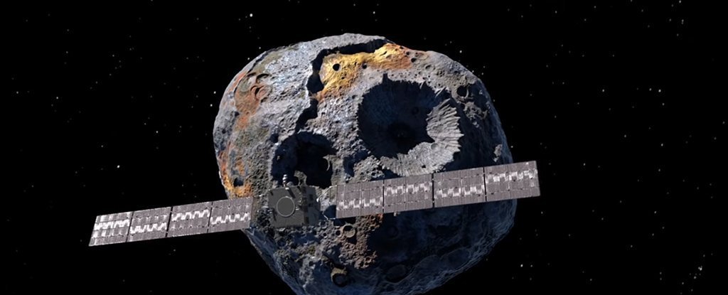 NASA показало анімацію польоту на астероїд вартістю 700 квінтильйонів доларів