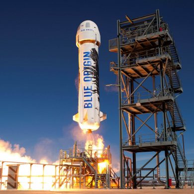 Blue Origin оголосила дату другого туристичного польоту в космос