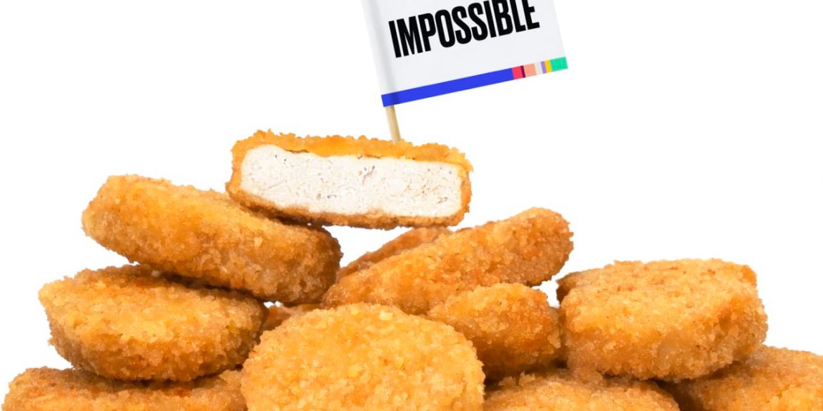 Impossible Foods випускає в масовий продаж нагетси зі штучної курятини