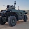 В Ізраїлі створили безпілотний броньований позашляховик з кулеметами на дистанційному управлінні