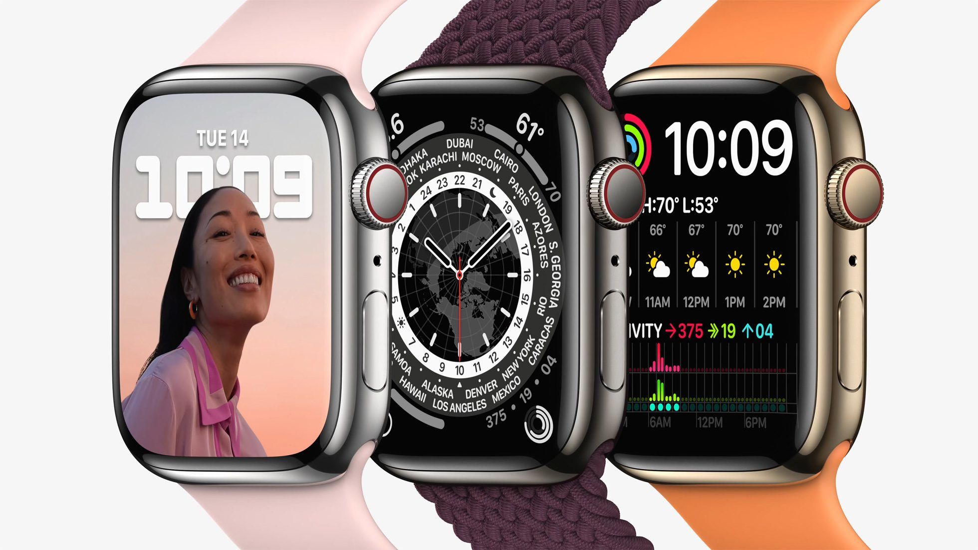Apple презентувала Apple Watch Series 7 зі збільшеним екраном і 18-годинною автономністю