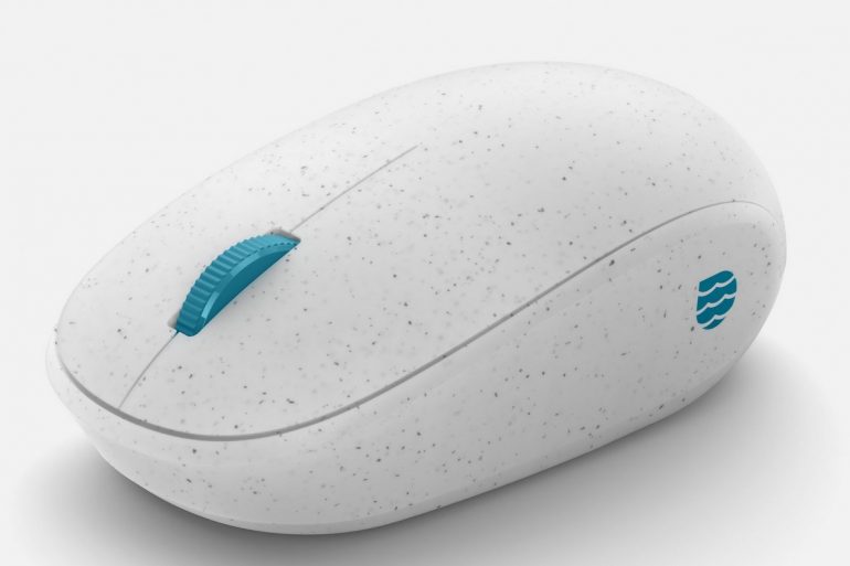 Microsoft выпустила беспроводную мышь, сделанную из переработанного океанического пластика