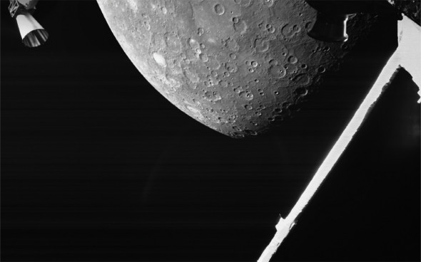 Зонд BepiColombo зняв перші фотографії поверхні Меркурія