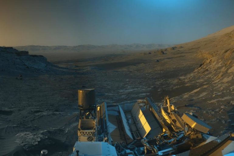Марсохід Curiosity зняв захоплюючу панораму Марса