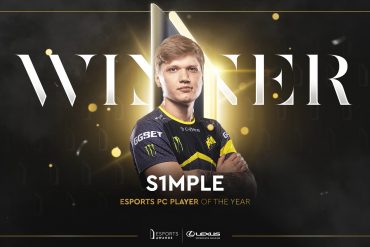 Украинец s1mple получил премию Esports Awards лучшему киберспортсмену 2021 года