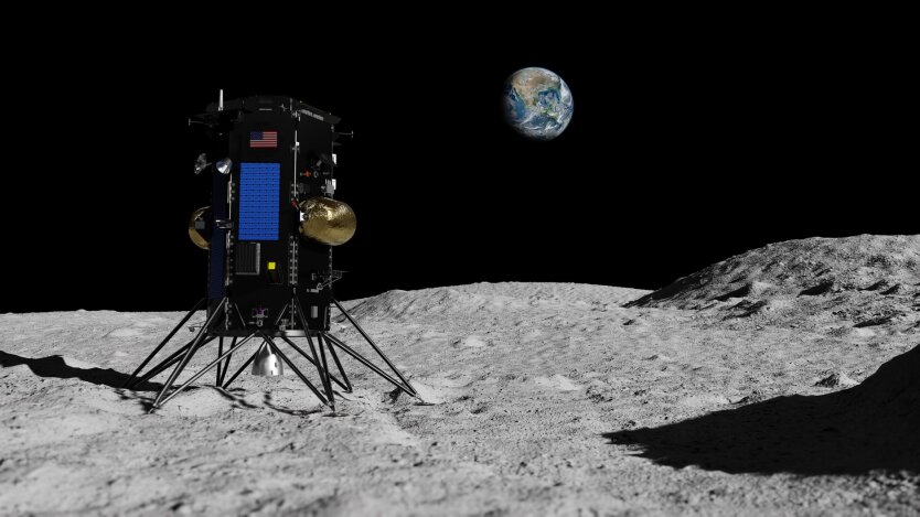 В NASA раскрыли место высадки на Луне исследовательского модуля Nova-C