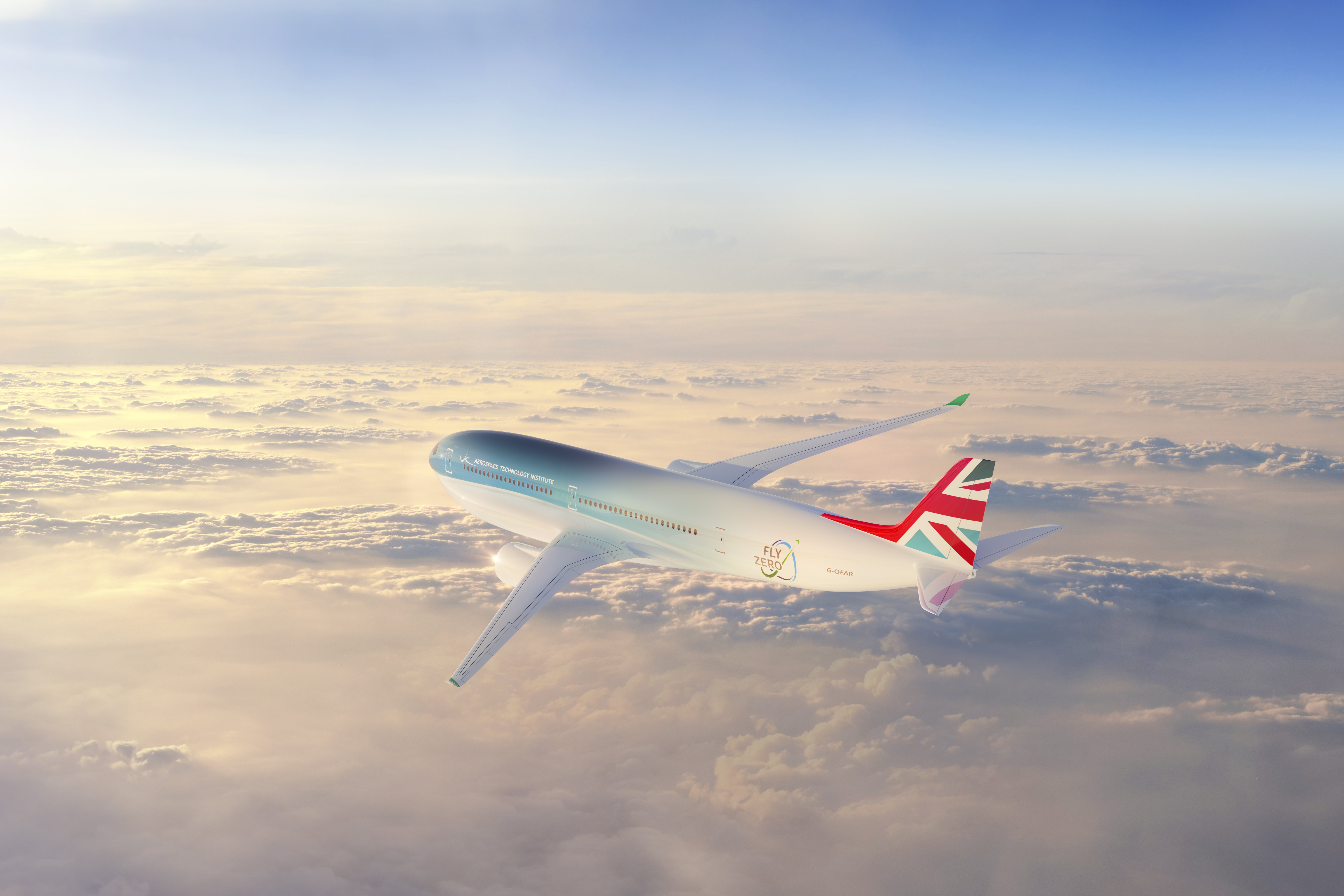 У Британії показали водневий пасажирський літак, який зможе пролетіти 10 тисяч кілометрів без дозаправки