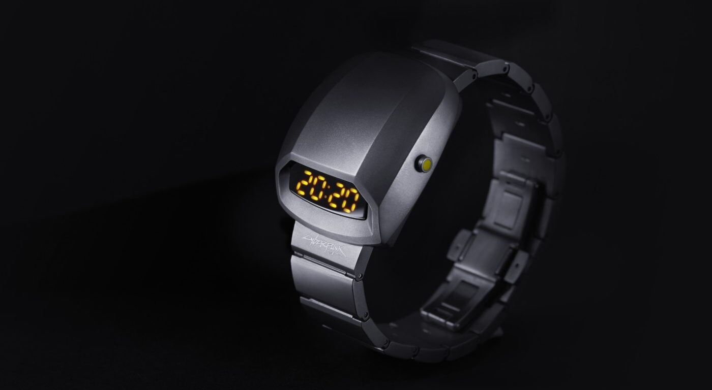 CD Projekt RED випустила наручний годинник у стилі Cyberpunk 2077