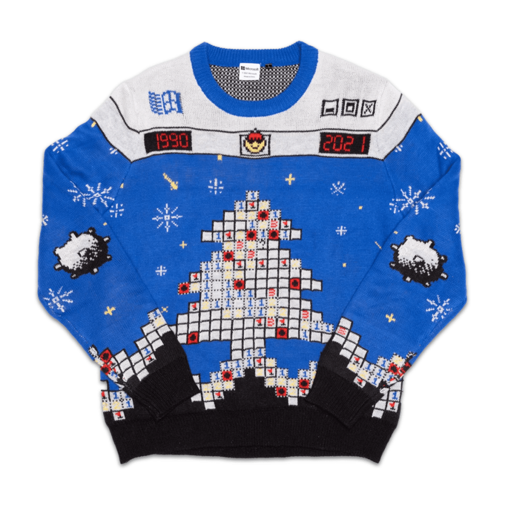 Microsoft выпустила рождественские свитеры с «Сапером»