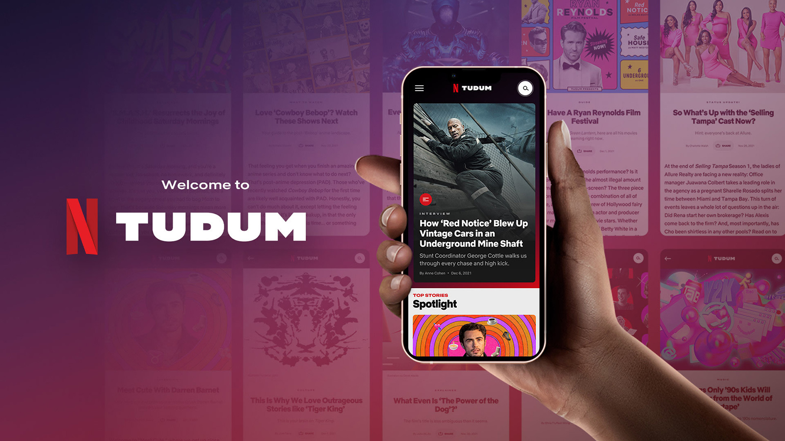 Netflix запустив власне медіа Tudum з новинами, інсайдами та інтерв'ю