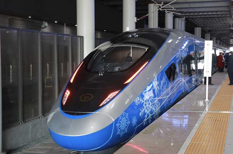 В Китае впервые в мире провели сеть 5G в скоростном поезде