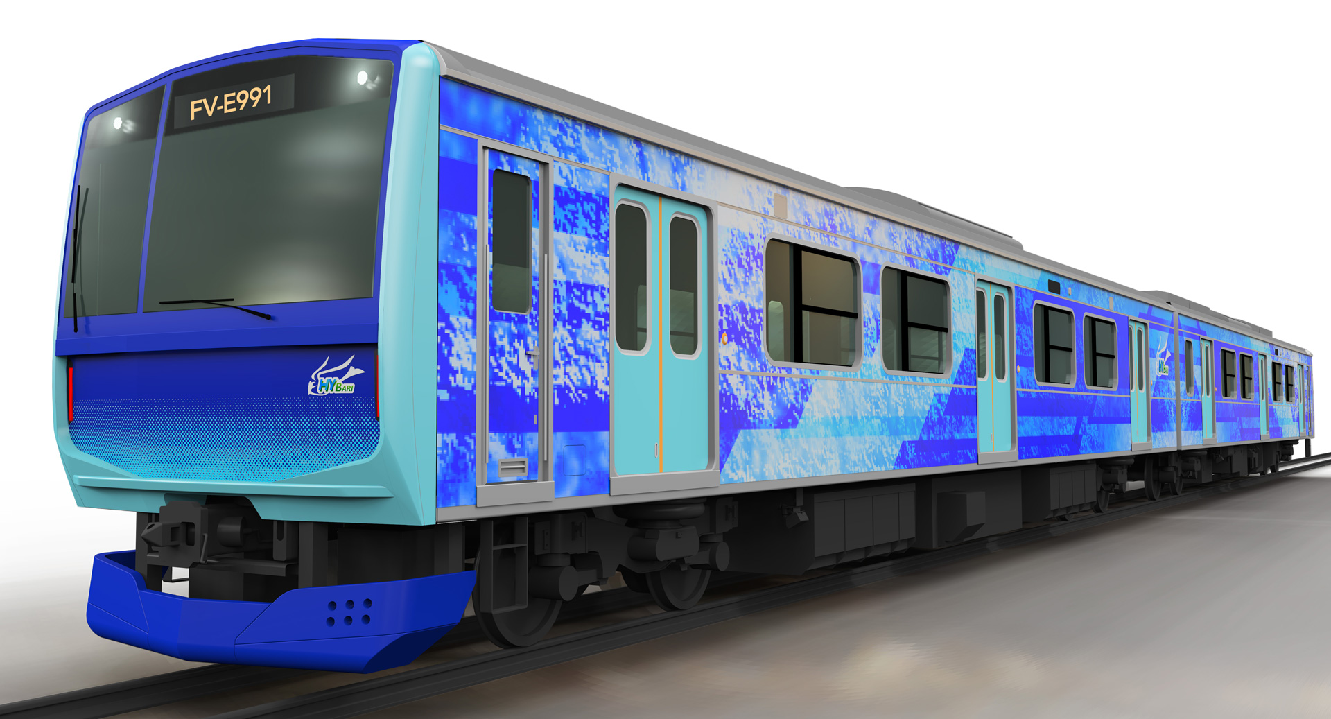 В Японии начали тестирование водородного поезда для средних дистанций