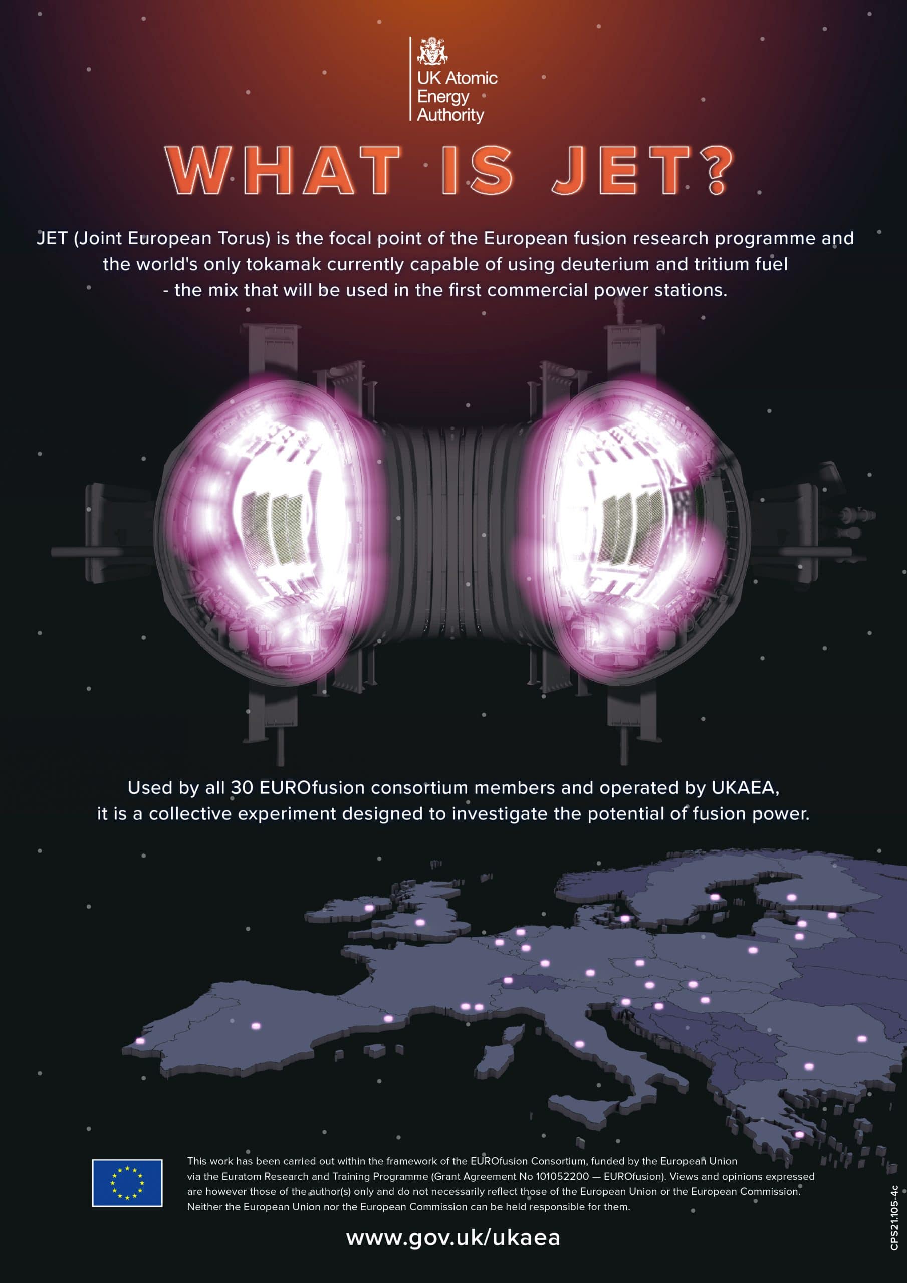 В Европе установили рекорд извлечения энергии из термоядерного синтеза