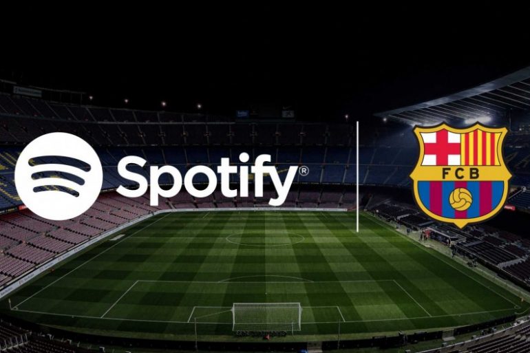 «Барселона» подписала спонсорский контракт со Spotify