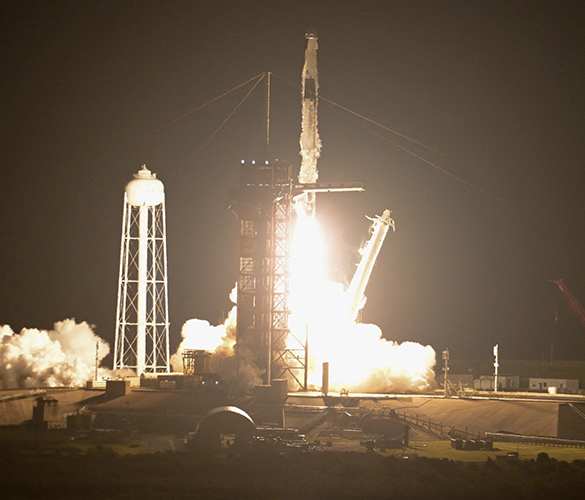 SpaceX отправила на МКС четвертую группу астронавтов