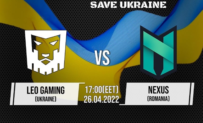 Кіберкоманда Leogaming зіграє благодійний матч на підтримку українських захисників