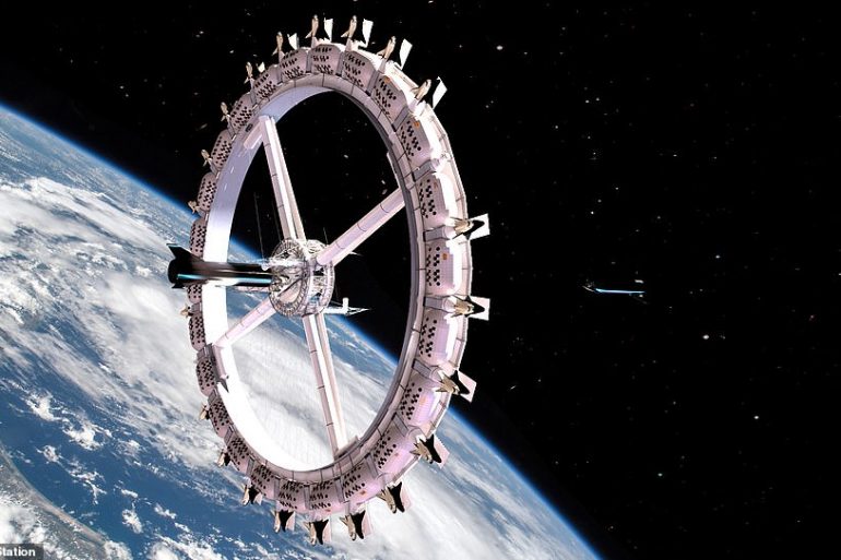 К 2025 году на орбите Земли планируют открыть космический отель