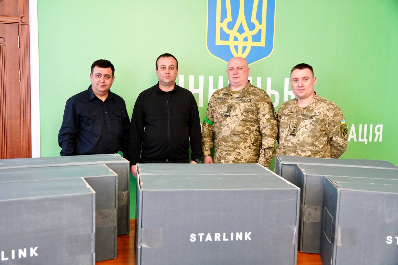Україна отримала нові термінали Starlink 