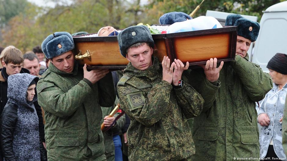 Російська влада заборонила ЗМІ писати про загиблих солдатів на війні в Україні