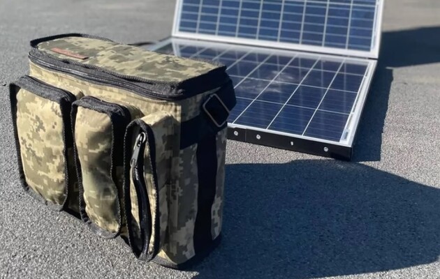 Винницкие инженеры создали для ВСУ портативный аккумулятор на солнечных батареях