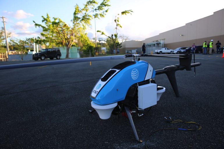 В США тестируют дроны для раздачи сетей пятого поколения 5G