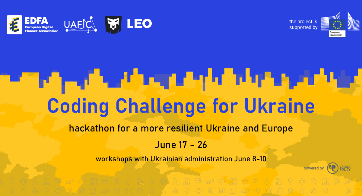 29 червня МПС LEO оголосить переможця хакатону «Coding Challenge for Ukraine» та вручить команді грошовий приз