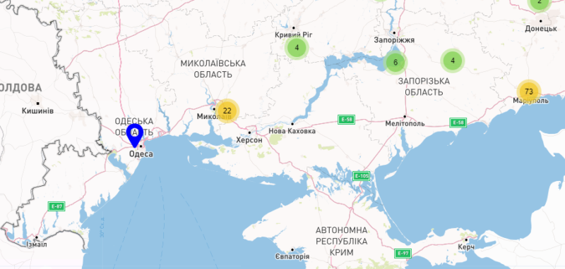 В Україні запустили інтерактивну «Карту руйнувань»