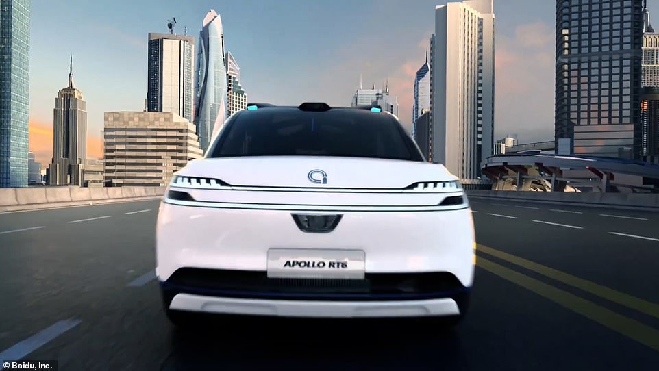 Роботаксі майбутнього: китайці презентували безпілотний електромобіль