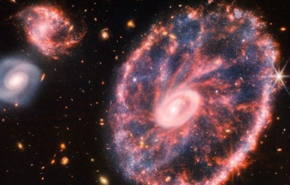 Телескоп «Джеймс Вебб» зняв унікальну галактику, що обертається зі швидкістю 217 км/с