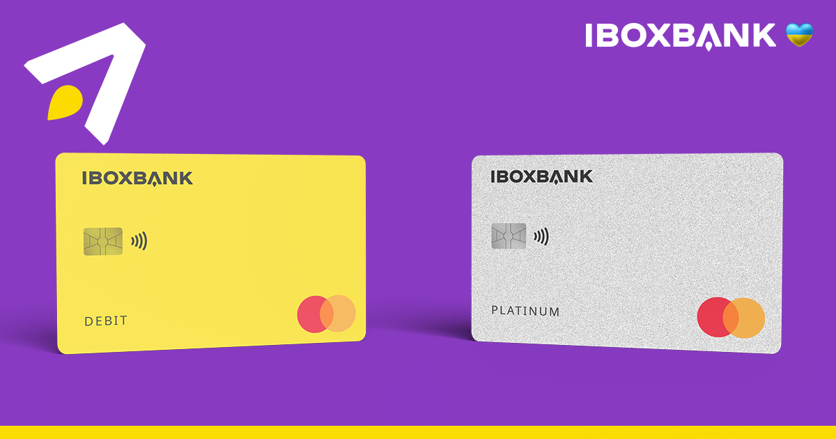 IBOX BANK розпочав випуск карток MasterCard та Visa Instant у доларах та євро  