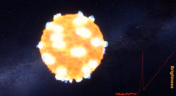 Австралійський суперкомп'ютер створив зображення наднової зірки, що вибухнула