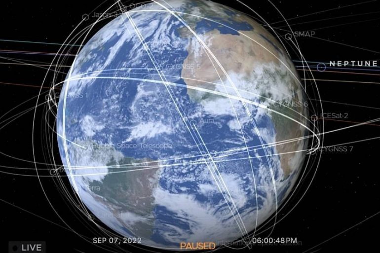 NASA представила інтерактивну 3D-карту Сонячної системи, що показує рух планет у реальному часі