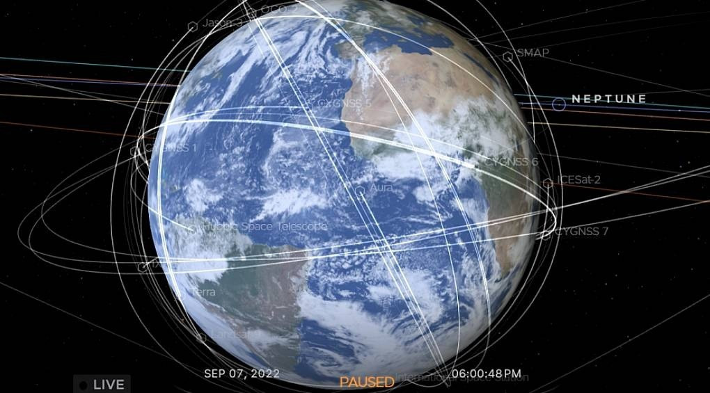 NASA представила интерактивную 3D-карту Солнечной системы, показывающую движение планет в реальном времине