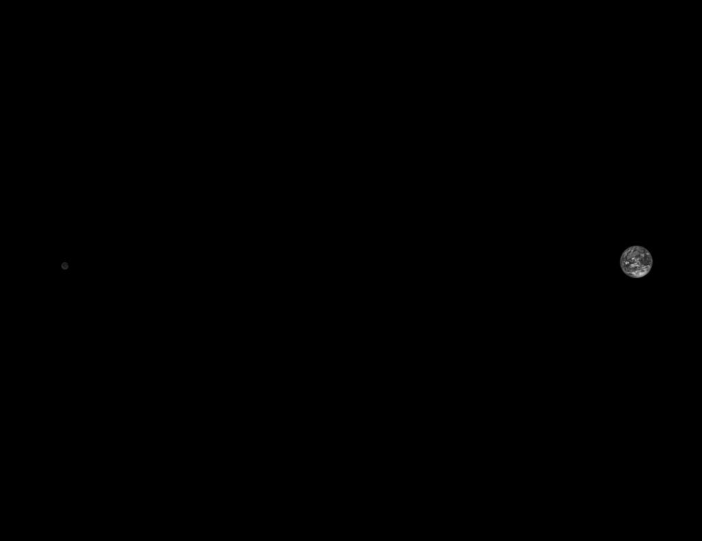 NASA показала чарівні фото Землі та Місяця в об'єктиві камери зонда Lucy