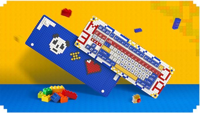Стартап MelGeek разработал клавиатуру-конструктор с кубиками LEGO вместо кнопок
